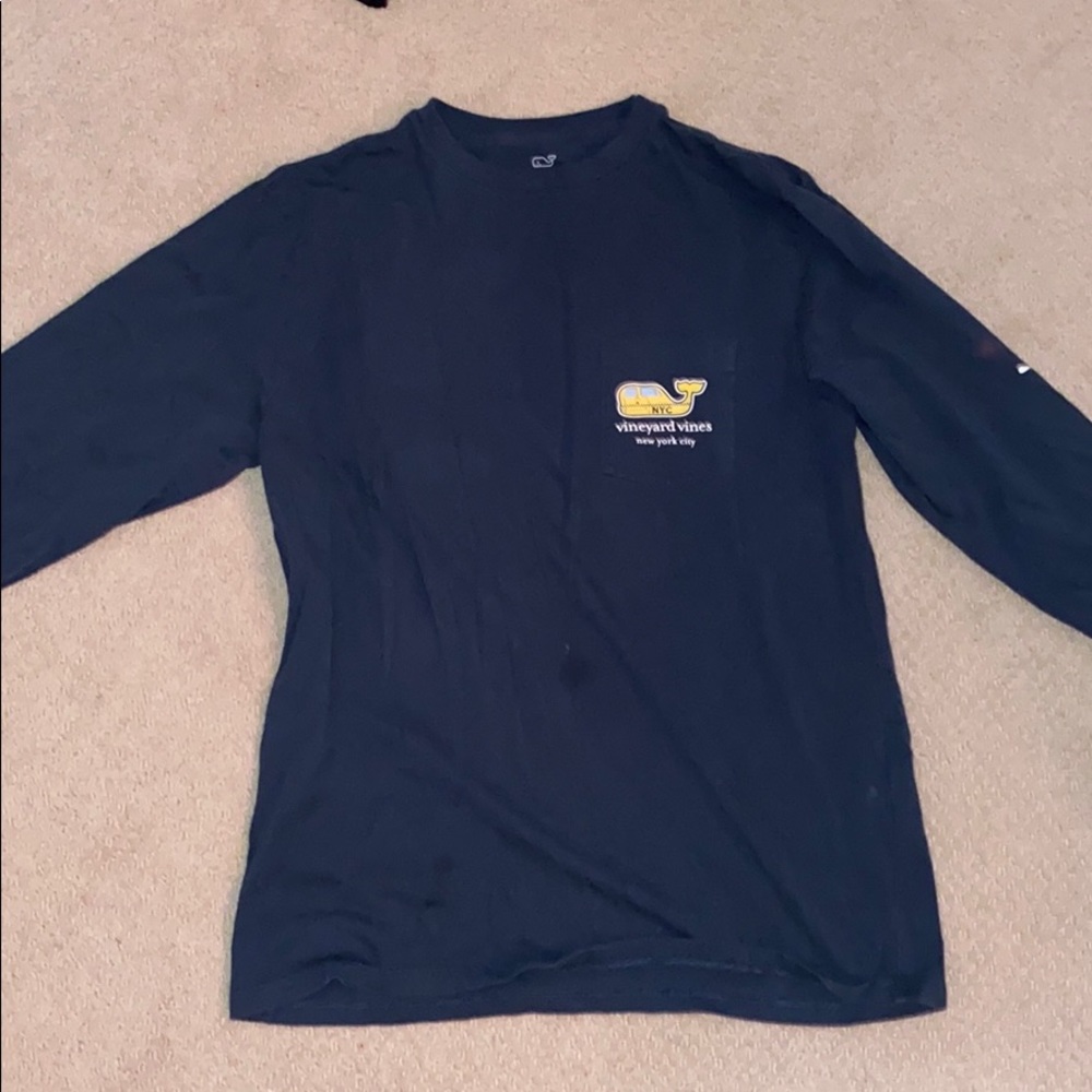 Vineyard Vines NYC Long Sleeve Tee